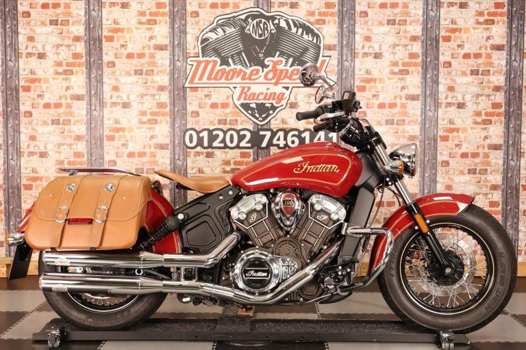 2020 INDIAN SCOUT 100TH ANNIVERSARY - ONLY 2,882 MILES - JEKILL AND HYDE EXHAUST