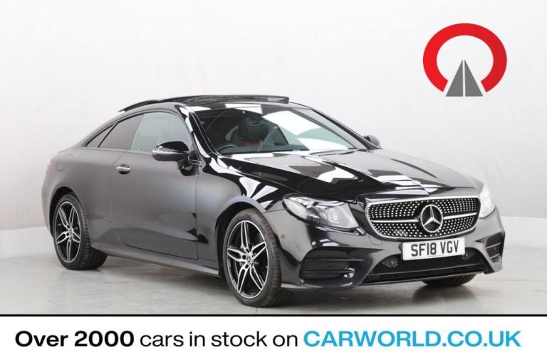 2018 Mercedes-Benz E Class 2.0 E220d AMG Line (Premium Plus) Coupe 2dr Diesel G-Tronic+ Euro 6 (s...