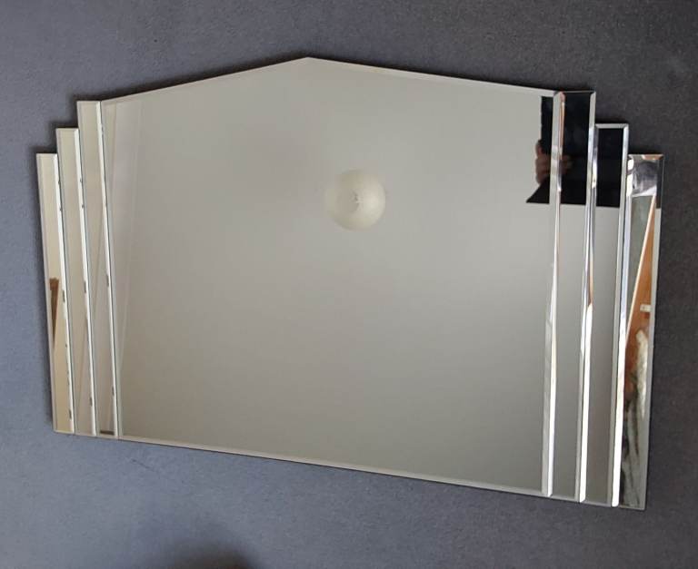 Art Deco styled mirror