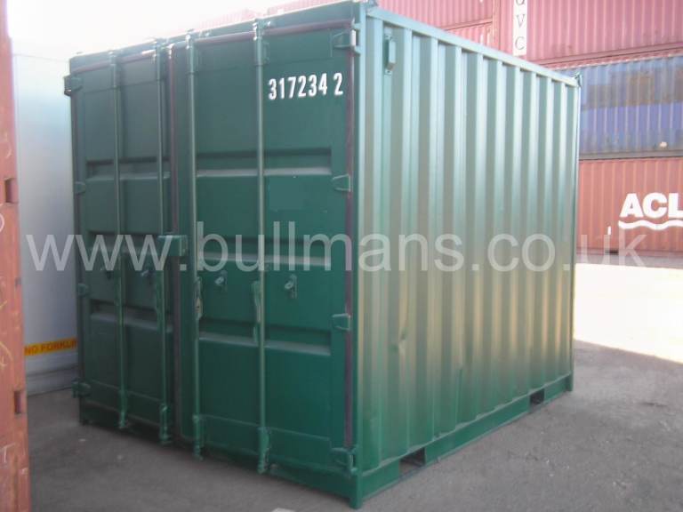 10ft Shipping Containers – Refurbished & Repainted – Steel Storage Units for sale