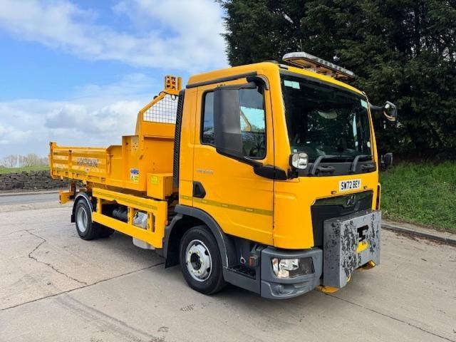 2022 72 MAN TGL 8.160 Euro 6 Econ uni body tipper 8295kms ex council 