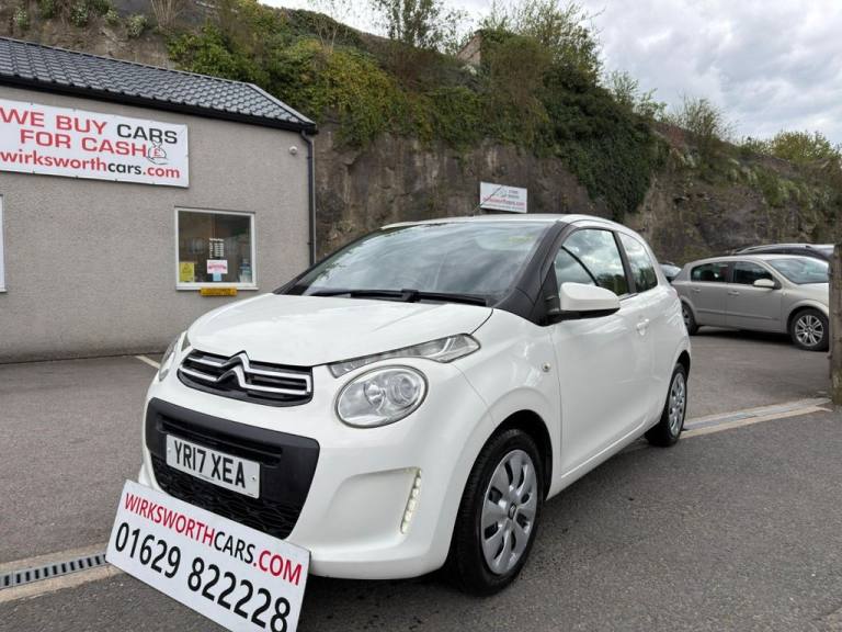 2017 17 CITROEN C1 1.0 VTI FEEL HATCHBACK 3DR PETROL MANUAL EURO 6*FSH*2 OWNERS*