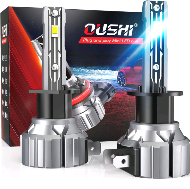 H1 LED Headlight Bulbs 55W, OUSHI H1 LED Car Headlight Conversion Kit