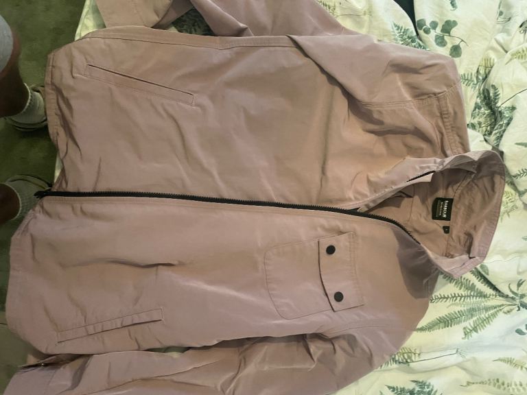 Barbour Women's Pink Jacket - Good Condition