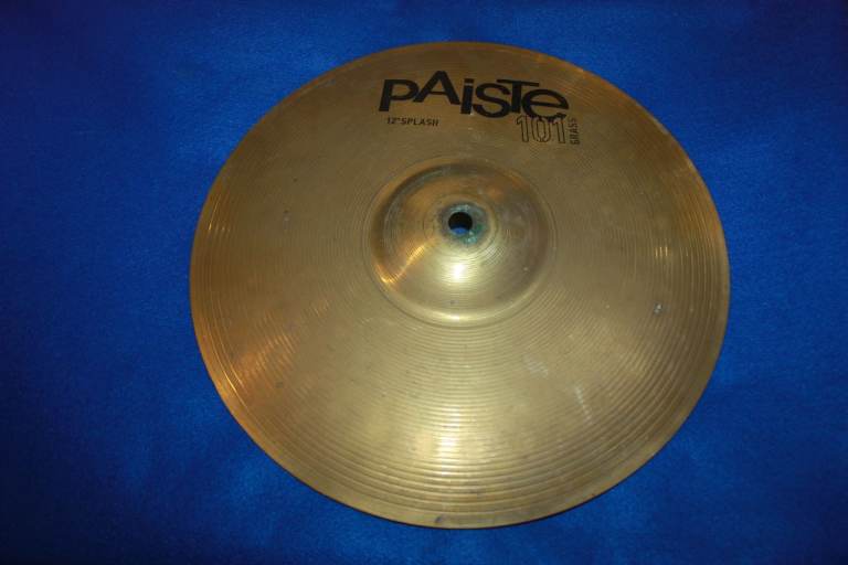 Paiste 101 Series 12in Brass Splash Cymbal ~ Weight 486 grams ~ £25 ono