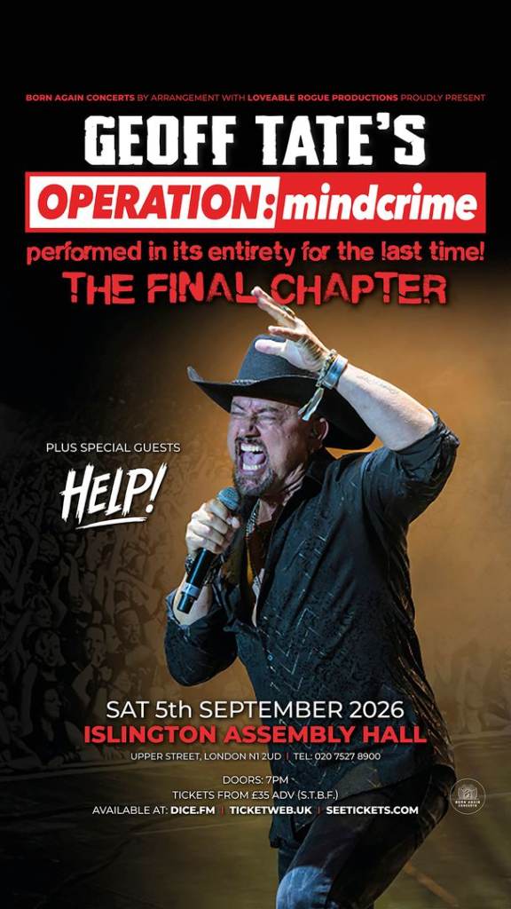 GEOFF TATE'S OPERATION: MINDCRIME