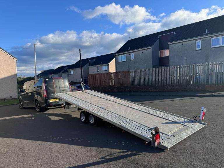 BRAND NEW NIEWIADOW SATURN CAR TRANSPORTER TILT BED 5,5M X 2,1M TWIN AXLE 2700KG