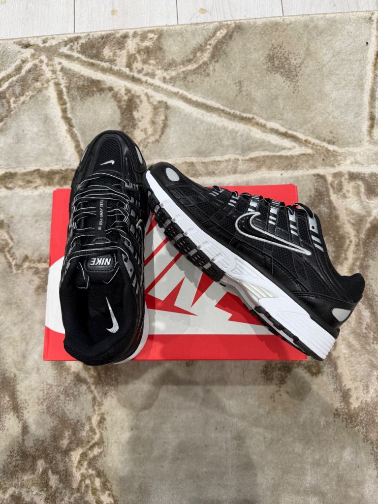 Nike P-6000 Trainers Black/White – UK 7, Brand New in Box