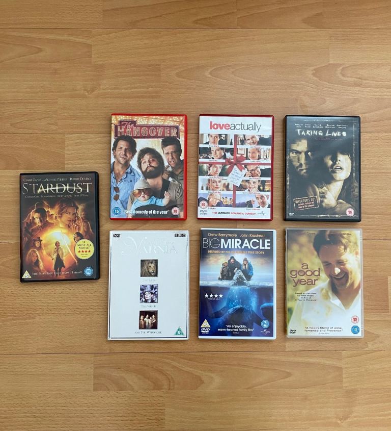 Job Lot of 14 DVDs – Good Condition Films