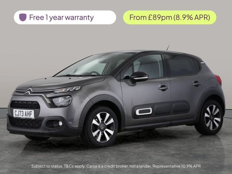 2023 Citroen C3 1.2 PureTech Plus 5dr HATCHBACK PETROL Manual