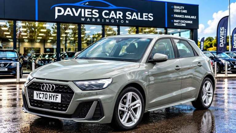 2020 70 AUDI A1 1.0 TFSI 25 S LINE SPORTBACK 5DR PETROL MANUAL EURO 6 (S/S) (95