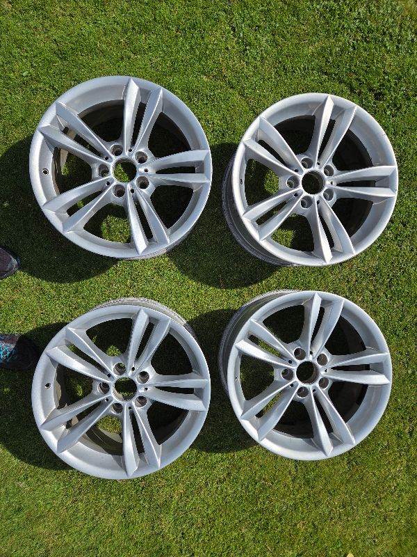 Genuine 18" BMW Disc Wheel Light Alloy Rim, Silver