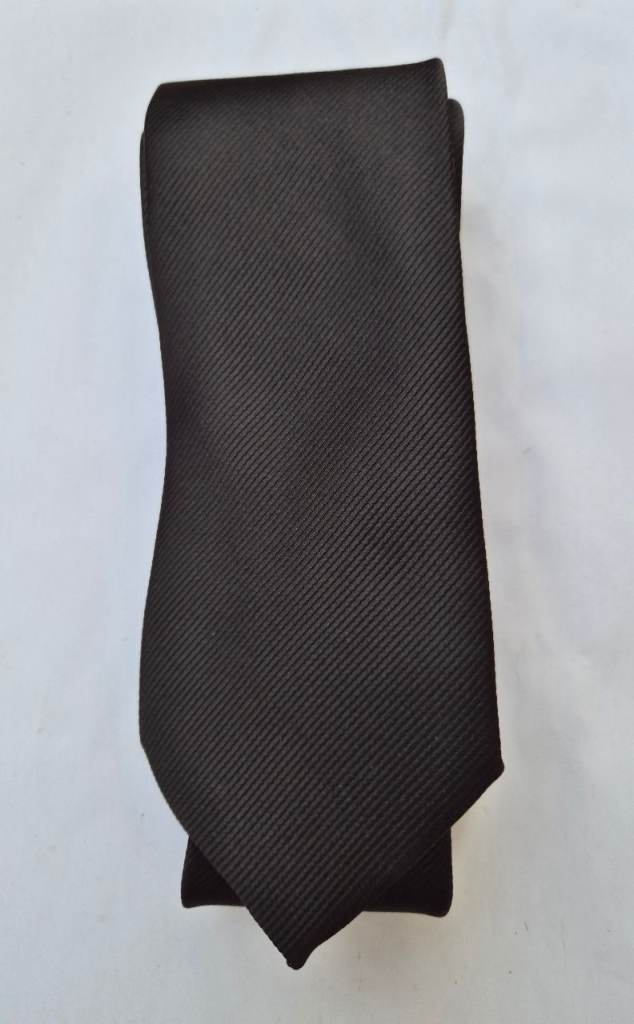 Classic Mens Black Tie Formal Neck Tie for Business Wedding Interview Office Funeral Wear
