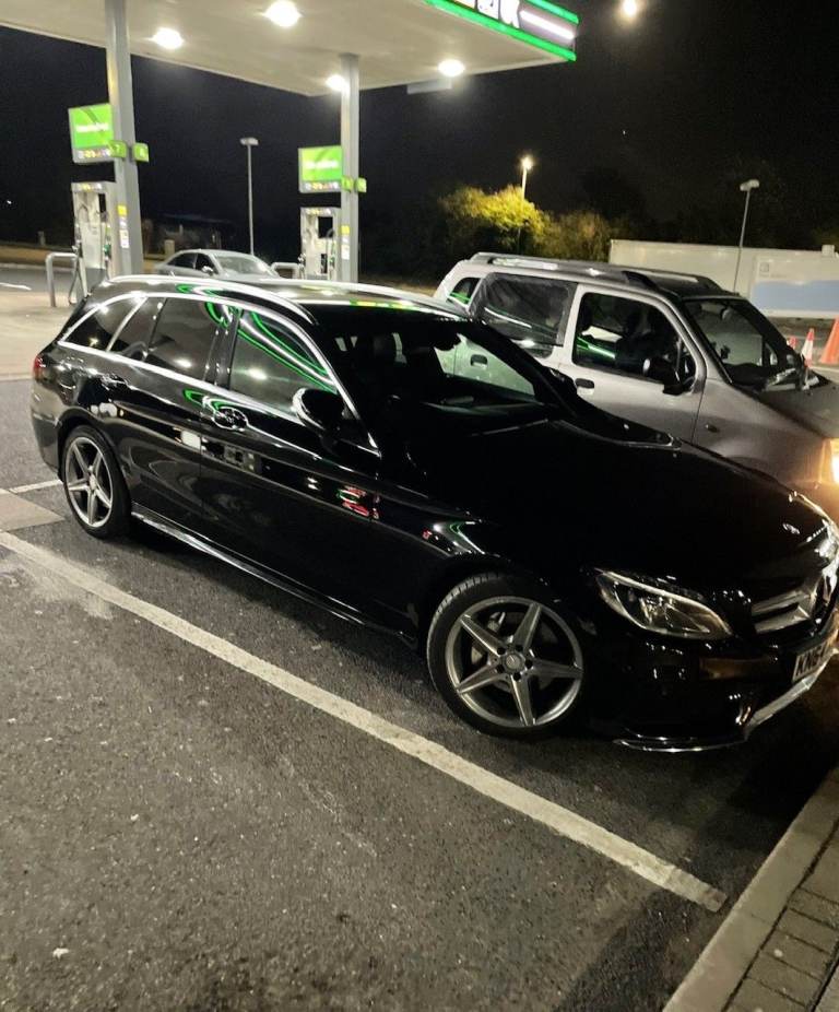 Mercedes-Benz c220 AMG BlueTEC 2015, Estate, ULEZ free, £35/year tax, c-class, FSH, HPI clear