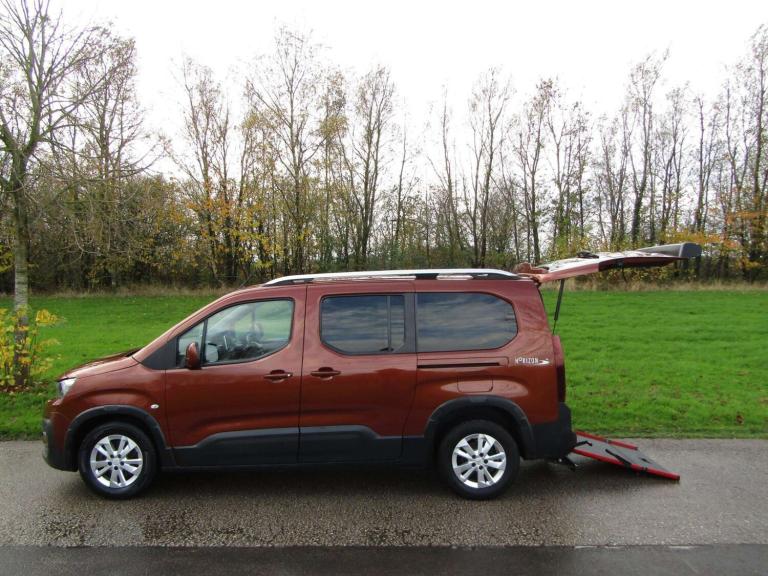 2021 Peugeot Rifter HORIZON LWB XL 1.5 HDI *VAT Q* Wheelchair Accessible Disabled Vehicle WAV MPV...