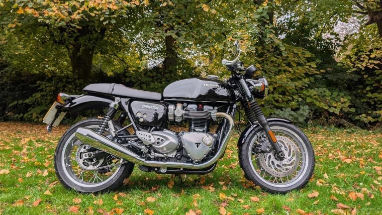 2016 (66) Triumph Thruxton 1200 ABS CAFE RACER STUNNING CONDITION FSH 2K MILES