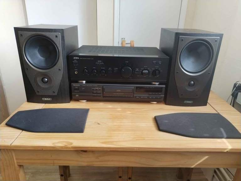 Quality hifi separates setup including mission