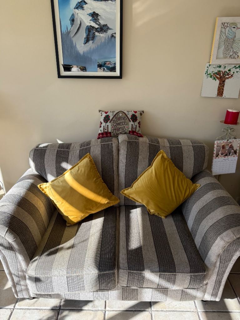 2 Seater Sofa and Chair 