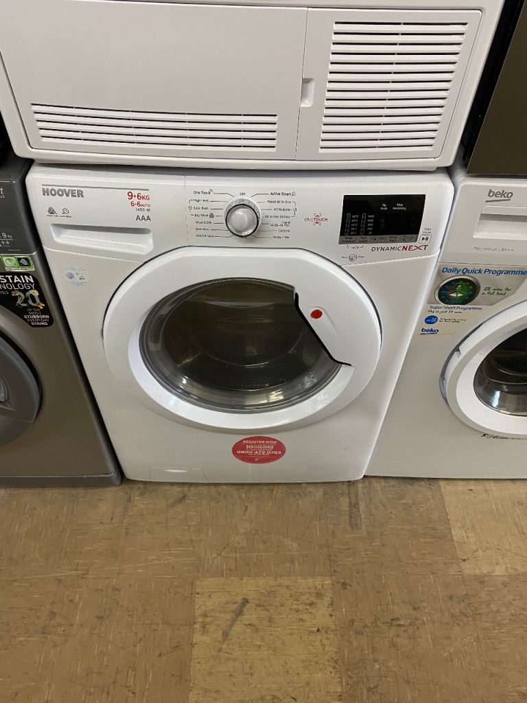 ✅🚚WHITE HOOVER ALL IN ONE WASHER DRYER COMBI £190 WE CAN DELIVER 