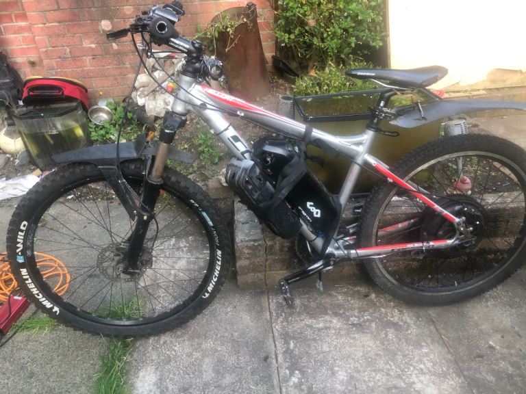 Electric mountain bike as a working project 