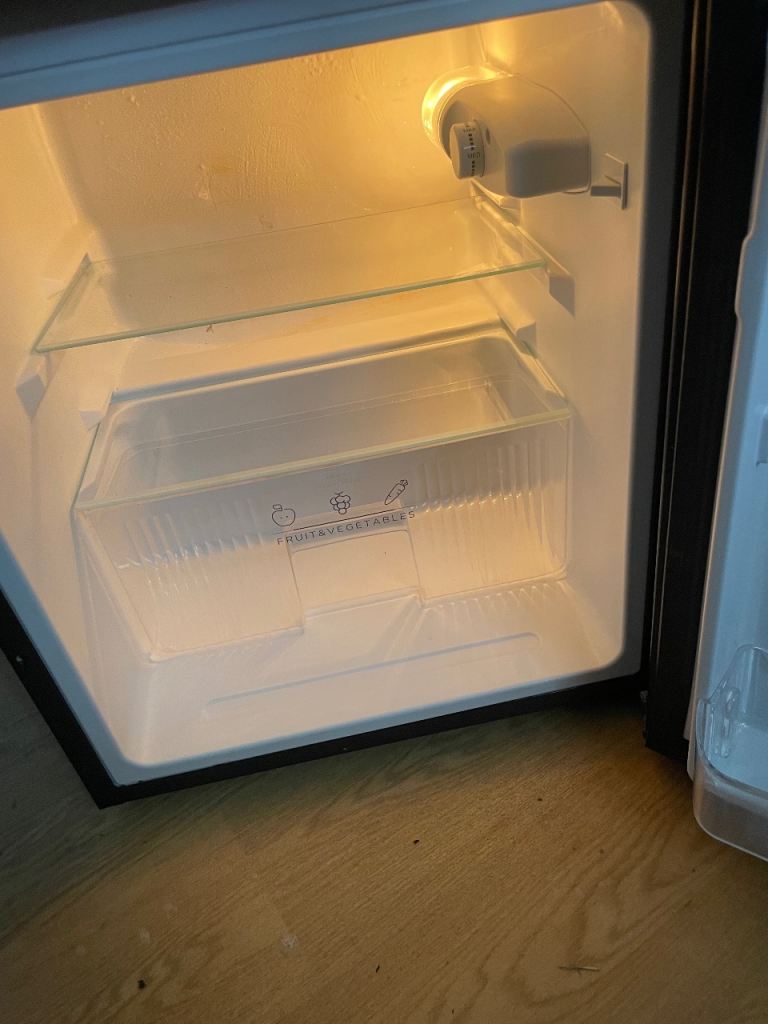 Black fridge freezer, 