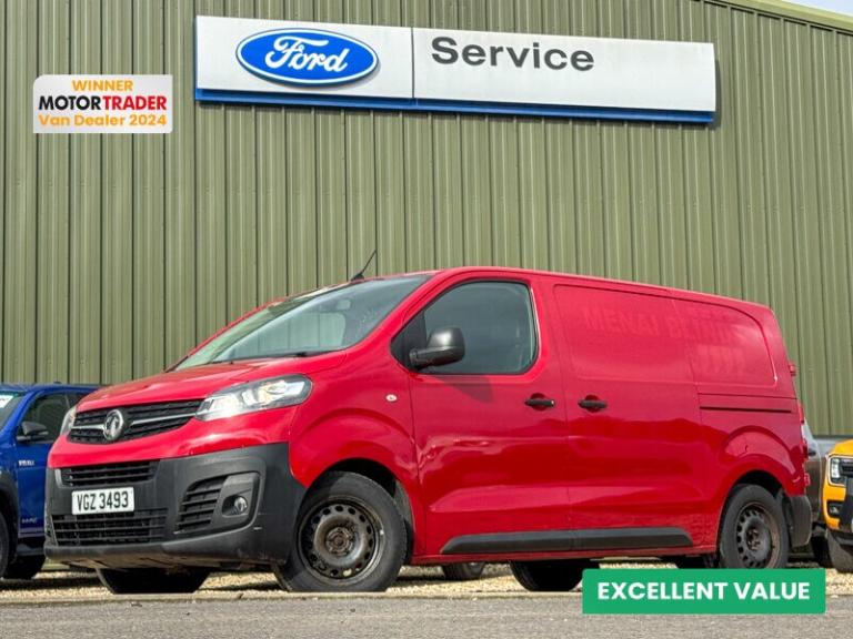 2021 Vauxhall Vivaro SWB L1H1 Low Roof 2700 Dynamic Air Con Sensors EURO 6 Panel Van Diesel Manual