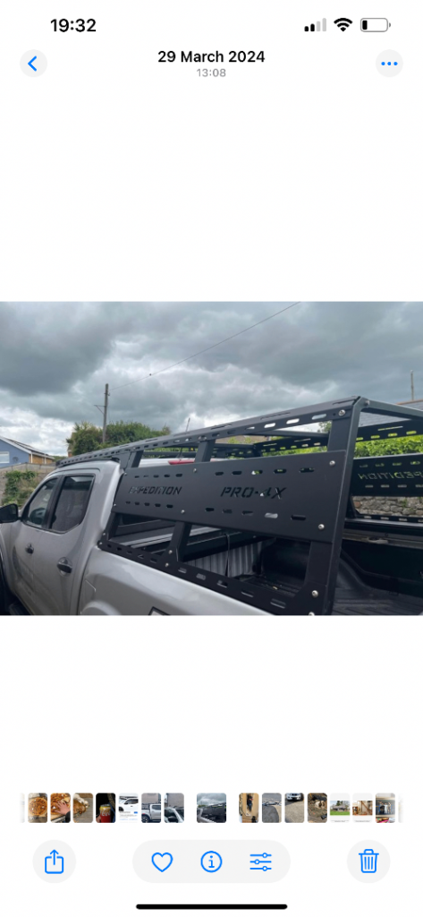 Nissan navara roof rack