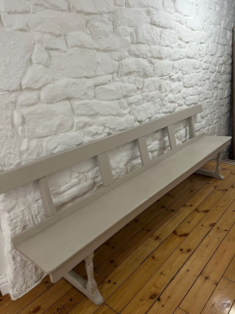 Church pew bench