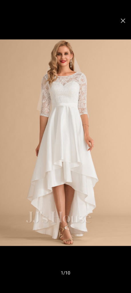 WEDDING DRESS OPEN TO OFFERS  REDUCED 
