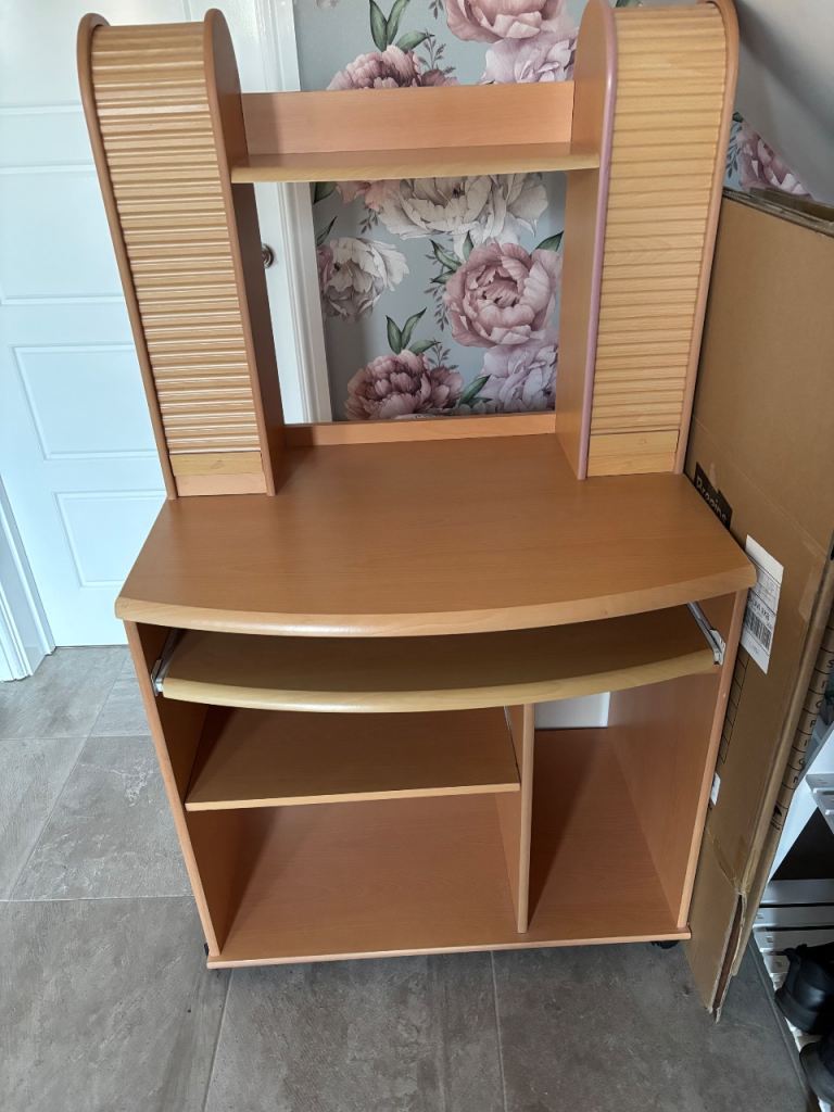 Computer Desk with Storage.