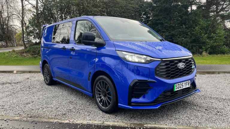 2025 Ford Transit Custom 210kW 65kWh H1 Double Cab Van MS-RT Auto PANEL VAN ELECTRIC Automatic