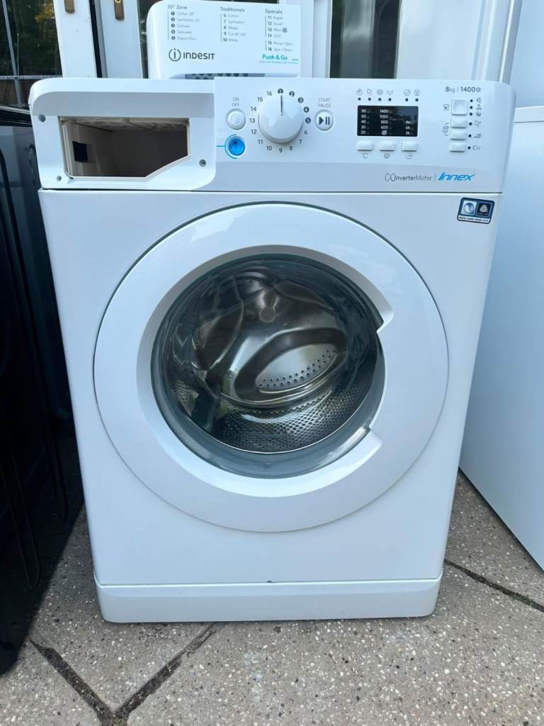 Indesit Washing Machine – White, Good  Condition cash on today delivery available 