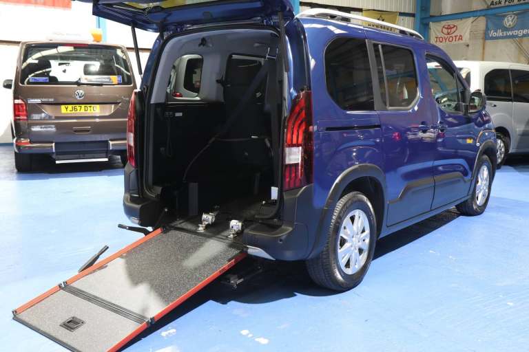 2020 Peugeot Rifter Wheelchair Car 4 seat Accessible vehicle, Disabled mobility WAV MPV Diesel Ma...