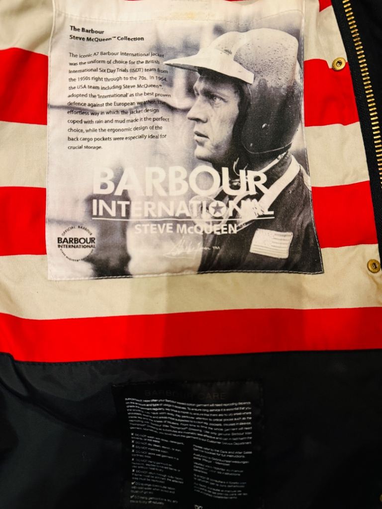 Steve McQueen Barbour Jacket/coat