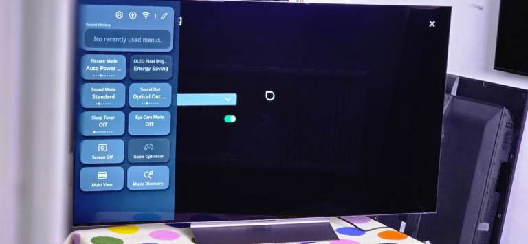 LG OLED 65 inch high definition display 