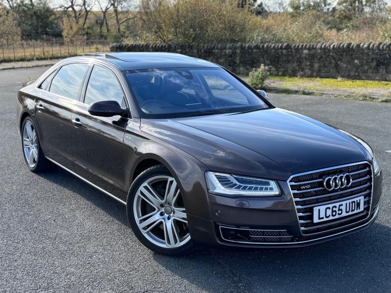 2015 Audi A8 LWB 6.3 W12. Ultimate Luxury Supersaloon. 47k. FSH. 500BHP.