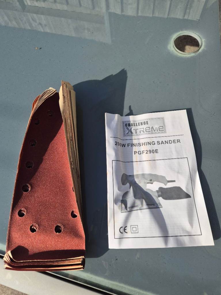 Challenge Xtreme Orbital Sander with Case – Good Condition, £8.00 for Sale