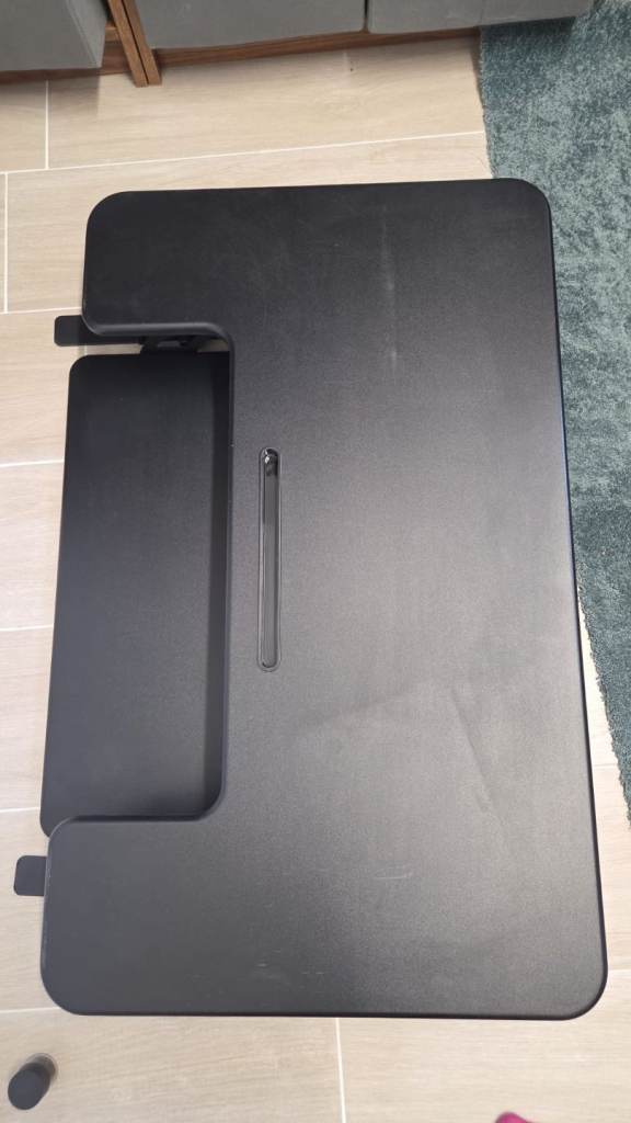 Adjustable Standing Desk Converter – Black, Good Condition