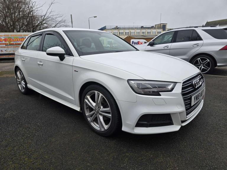 2018 Audi A3 1.5 TFSI S Line 5dr HATCHBACK PETROL Manual