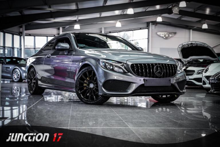  Mercedes-Benz C Class 2.1 C220d AMG Line (Premium) G-Tronic+ Euro 6 (s/s) 2dr Diesel Automatic