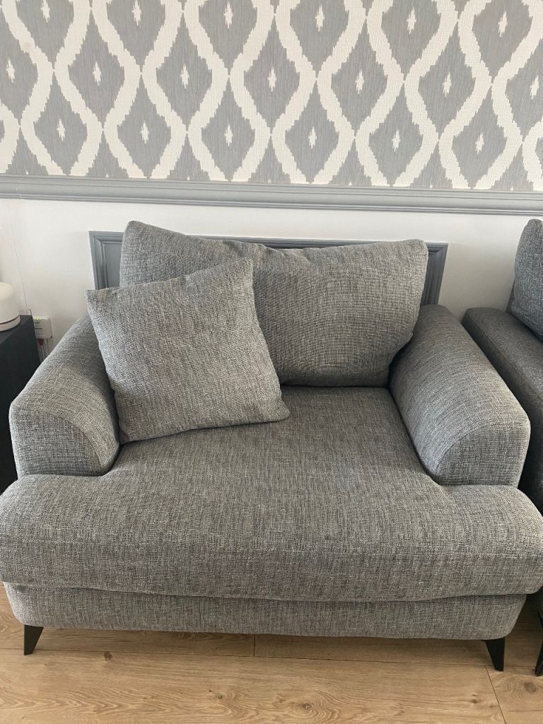 Next Parker Grey Snuggle Chair 