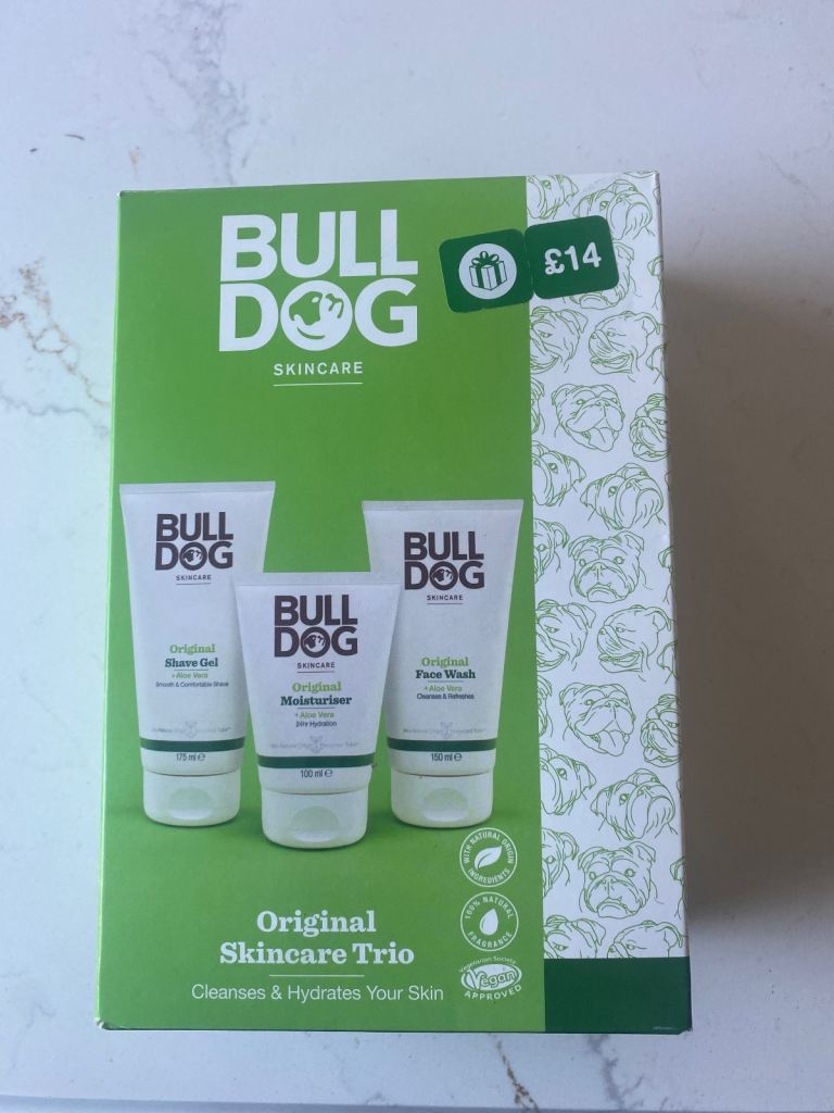 Bulldog Skincare Original Trio Set - Brand New & Boxed