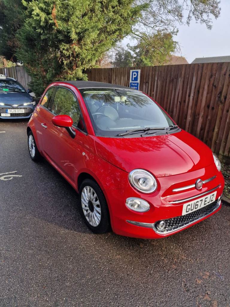 Fiat 500 convertible 