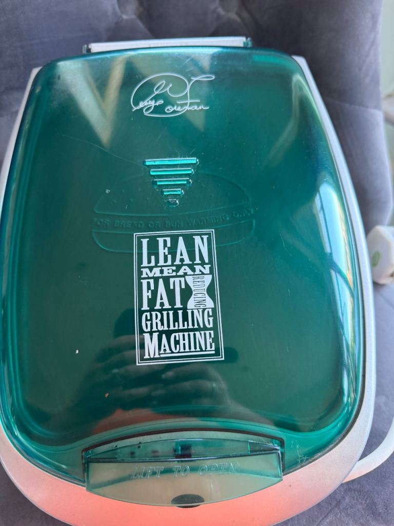 George Foreman Lean Mean Fat Grilling Machine - Good Condition