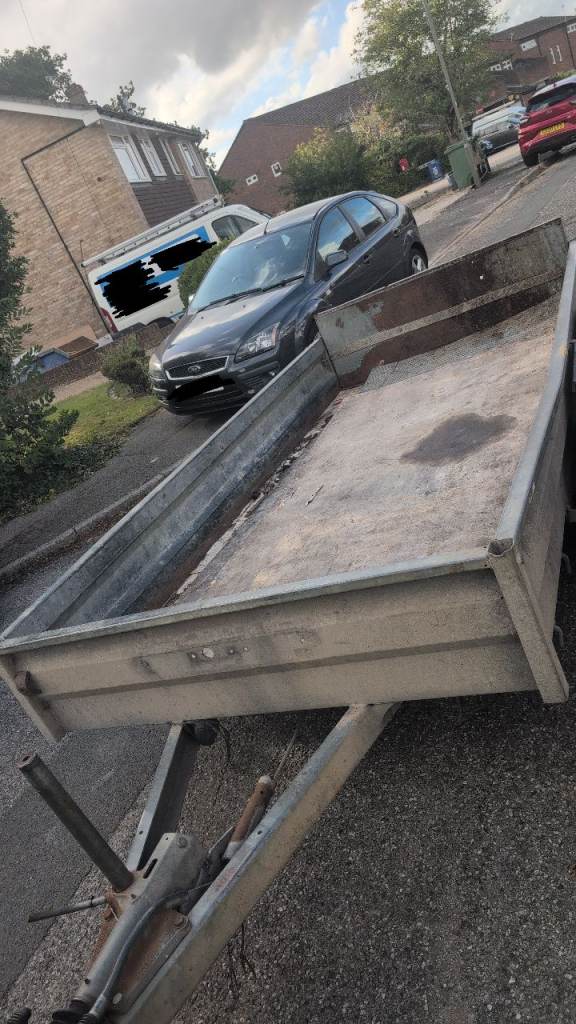 10x5 twin axle Bradley plant trailer