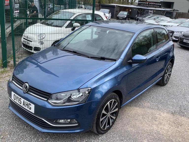 2015 Volkswagen Polo 1.0 BlueMotion Tech SE Hatchback 3dr Petrol Manual Euro 6 (s/s) (60 ps) Hatc...