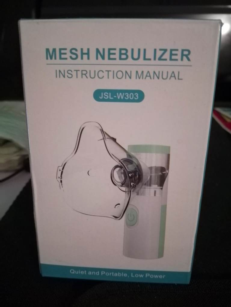 Like New Mesh Nebulizer JSL-W303 - Quiet and Portable