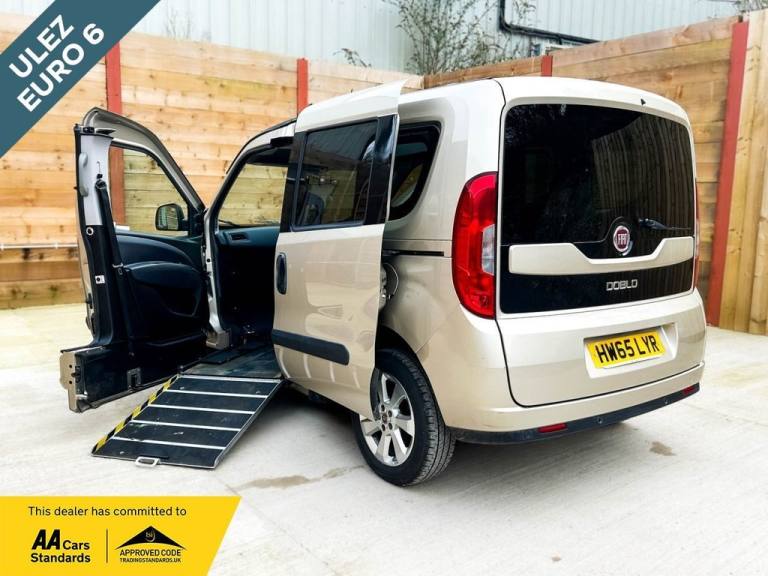 2015 Fiat Doblo Side Entry Auto Wheelchair Accessible Disabled Access Vehicle WAV MPV Diesel Auto...