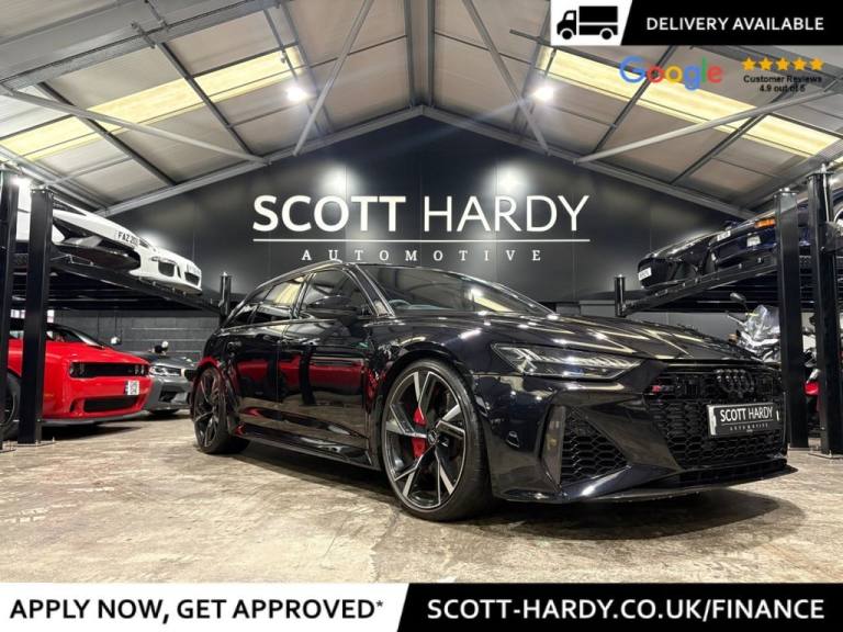 2020 70 AUDI RS6 AVANT 4.0 TFSI V8 CARBON BLACK ESTATE 5DR PETROL TIPTRONIC QUAT