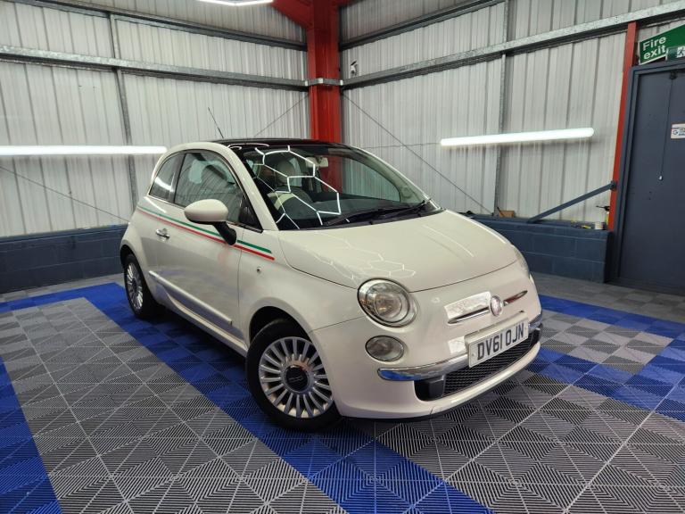 2011 Fiat 500 1.2 Lounge 3dr [Start Stop] HATCHBACK Petrol Manual